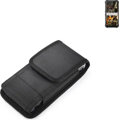 Produktbild von Holster Gürteltasche kompatibel mit Oukitel WP9 Holster Gürtel Tasche wasserabweisend Handy Hülle Schutz Hülle Outdoor schwarz K-S-Trade