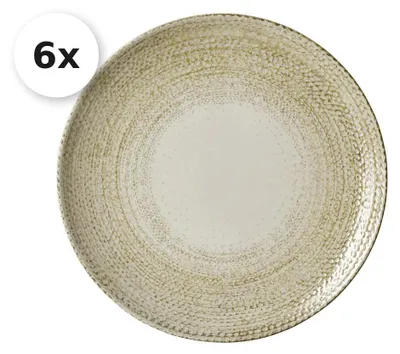 Produktbild von Speiseteller 26cm 6er Set Rimini sand