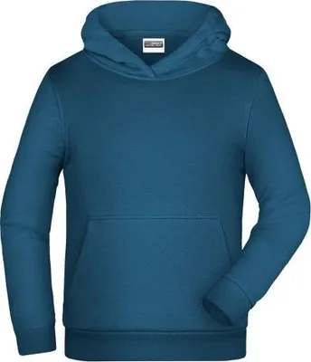 Produktbild von Klassisches Kapuzensweat für Kinder petrol, Gr. XL