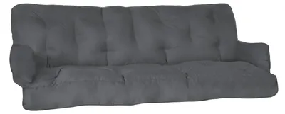 Produktbild von Beautissu Sitzkissen für Hollywoodschaukel Flair HS, 180x50x8cm, Graphit