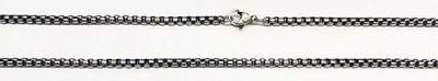 Produktbild von Halskette 60 cm - Edelstahl - Veneziakette vintage