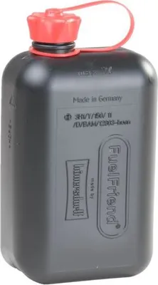 Produktbild von FuelFriend BIG 2,0l HD-PE schwarz mit roter Verschraubung VPE: 8