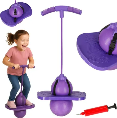 Image de Sautoir d'équilibre Pogo pour enfants, couleur violet