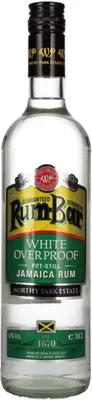 Obrázek produktu pro Rum-Bar Worthy Park Estate, prémiový bílý rum s vyšším obsahem alkoholu, 63 %, objem 0,70 litru
