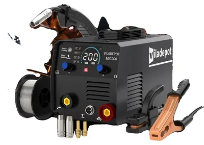 Obrázek produktu pro Svařovací stroj MIG, 200A, přenosný, 220V, s funkcemi MMA a Lift TIG