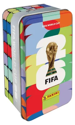 Produktbild von Panini Fifa® World Cup 2026 Tin Box Sammelkarten Mehrfarbig Kinder Mehrfarbig One Size
