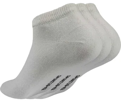 Produktbild von Sneaker Socken Herren Damen Socken Baumwolle, 3 Paar, Weiß 35-38