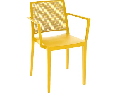 Immagine prodotto di Poltrona da giardino GRID ARMCHAIR giallo senape