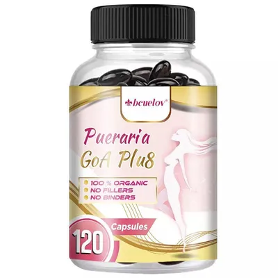 Image de Extrait de Pueraria Mirifica 500 mg (120 gélules) Complément alimentaire, Femmes, Sein, Soins mammaires, Augmentation mammaire, Seins féminins
