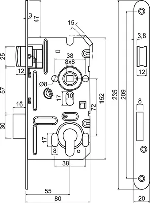 Zdjęcie produktu dla Richter Czech Z.301-PZ.72/55/20.L.CE