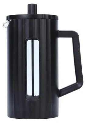 French Press 1 L, Edelstahlfilter, hitzebeständiges Glas, spülmaschinengeeignet