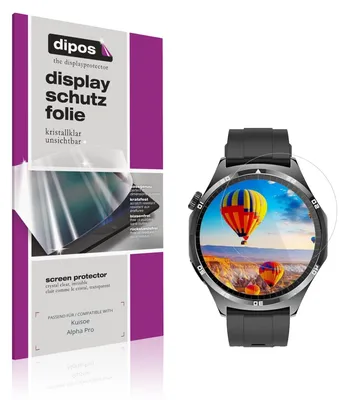 Produktbild von 6x Schutzfolie für Kuisoe Alpha Pro klar Displayschutzfolie Folie Display Schutz dipos