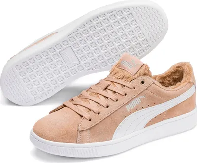 Produktbild von Puma Vikky v2 Fur NOUGAT-PUMA WHITE-PUMA SILVER NOUGAT-PUMA WHITE-PUMA SILVER 37.5