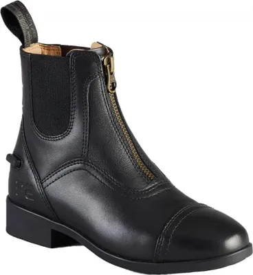 Obrázek produktu pro Premier Equine Virtus Junior Kožené jezdecké boty Paddock Black EU 36 Boys,Girls Black EU 36