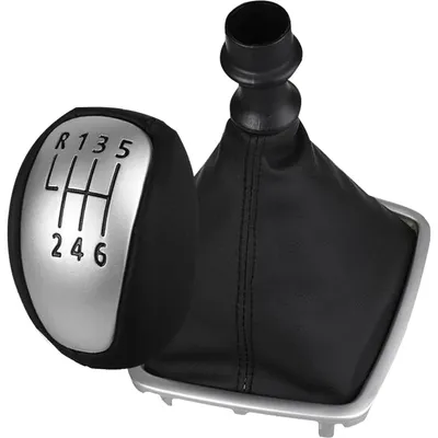 Obrázek produktu pro 6stupňová řadicí páka pro Renault Laguna Mk3, kožená řadicí páka s handballem (2007-2014)