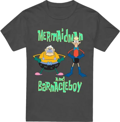 Produktbild von SpongeBob SquarePants - T-Shirt für Herren/Damen Uni TV18376 (XXL) (Holzkohle)