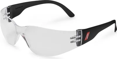 Produktbild von Nitras Vision Protect Basic | 12 Schutzbrillen | schwarz | Kunststoff