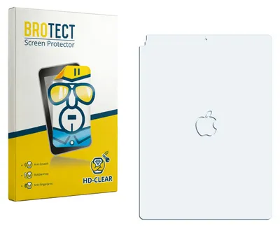 Produktbild von Für Apple iPad Pro 12.9" 2017 (Rückseite, 2. Gen.) Schutzfolie BROTECT Displayschutz Display Schutz Folie Klar Transparent
