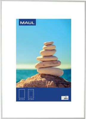 Zdjęcie produktu dla Ramka na zdjęcia MAULdesign aluminium 50 x 70 cm, ok. B2 srebrny