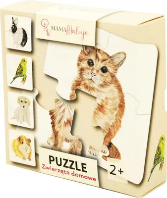 Image de Puzzle 4 pièces Animaux