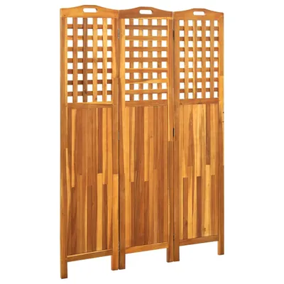 Immagine prodotto di divisorio in 3 parti 121x2x170 cm in legno massiccio di acacia