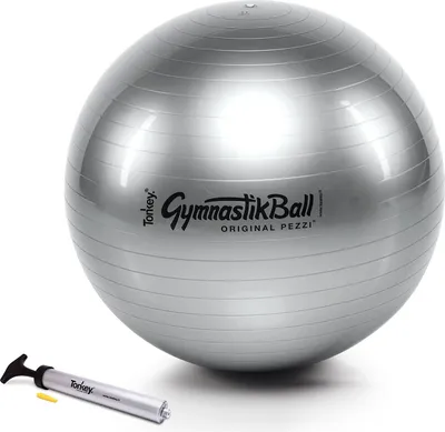 Produktbild von Original Pezzi® Gymnastikball STANDARD, 65cm Ø m. Pumpe - silber