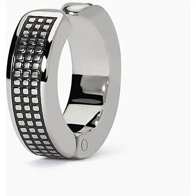 Produktbild von 2 Jewels Einzel Ohrclip 261432 Hoops & Studs Edelstahl, Schwarz