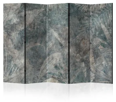 Zdjęcie produktu dla LUMASOUL Parawan jednostronny, parawan do wnętrz, motyw roślinny 3, 225x172 cm