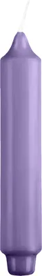 Produktbild von Stabkerzen mit Zapfenfuß Lavendel, 170 x Ø 30 mm, 12 Stück