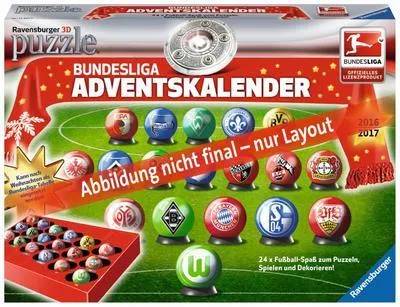 Produktbild von Adventskalender Bundesliga Saison 2016/17
