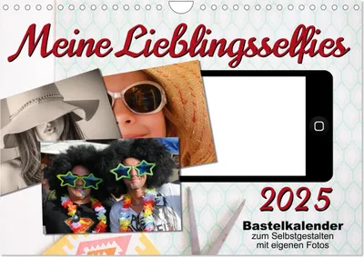 Produktbild von Meine Lieblingsselfies (Wandkalender 2025 DIN A4 quer), CALVENDO Monatskalender