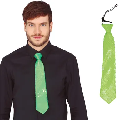 Imagen del producto de Pajarita con lentejuelas, color azul, ideal para fiestas de carnaval, eventos elegantes y glamurosos. Un accesorio de moda que destaca, perfecto para celebraciones como el "Fasching". Expresivo, brillante, color: verde