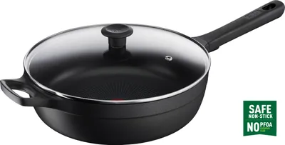 Produktbild von TEFAL Trattoria Pro Schmorpfanne mit Glasdeckel 28cm