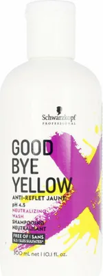 Produktbild von Schwarzkopf Goodbye Yellow Neutralisierendes Shampoo 300ml