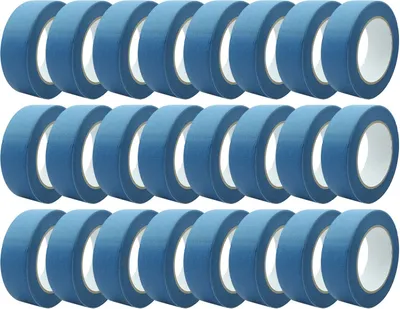 Obrázek produktu pro 1 krabice (24 rolí) Pro Mask modrá jemná maskovací páska 38 mm x 50 m