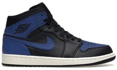 Produktbild von Jordan 1 Mid Obsidian Game Royal - EU 44