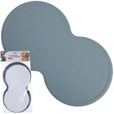 Immagine prodotto di Tappetino assorbente per cani e gatti, colore grigio, con superficie antiscivolo