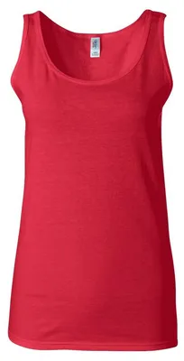 Image de Débardeur Gildan pour femmes FK396 (M) (rouge cerise)