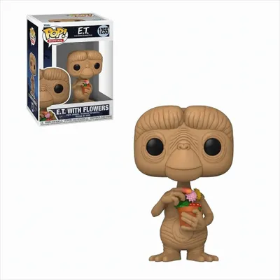 Zdjęcie produktu dla Funko Pop! E.T. The Extra-Terrestrial 40. rocznica - Figurki winylowe z kwiatami
