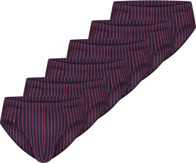 Produktbild von Schiesser 6er Pack 95/5 Essentials Organic Baumwolle Mini Slip / Unterhose Innen liegender Webgummibund, Hochwertig garngefärbt, Angenehm weich und formstabil
