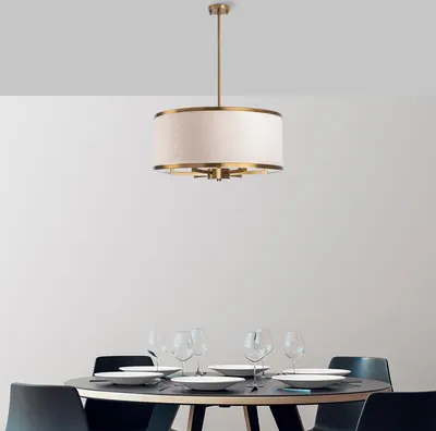 Immagine prodotto di Opviq, Way- Way FLG, Annata, Lampadario, 60 x 60 x 83 cm, Corpo in metallo