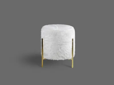 Produktbild von Polstermöbel Wohnzimmer Modern Hocker Einrichtung Textil Fußhocker