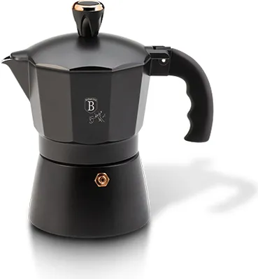 Produktbild von BERLINGERHAUS 6-Tassen Espressokanne Black Rose Collection BH-8561