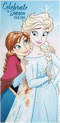 Obrázok produktu pre Plážová osuška Frozen modrá
