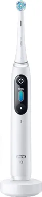 Produktbild von Oral-B iO 80349441, Erwachsener, Vibrierende Zahnbürste, Tägliche Pflege, Zahnfleischpflege, Puls, Sensibel, Whitening, Weiß, 2 min, Weiß
