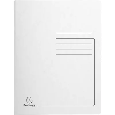 Produktbild von Exacompta 240226E 25x Spiralhefter aus Colorspan 355g/m2 - A4 - Weiß