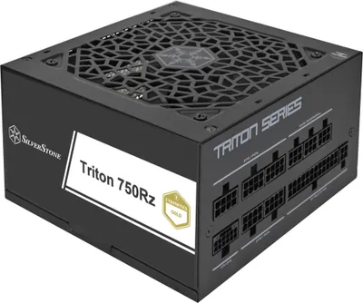 Produktbild von Silverstone Triton 750Rz, 750 W, 90 - 264 V, 47 - 63 Hz, Aktiv, 100 W, 750 W
