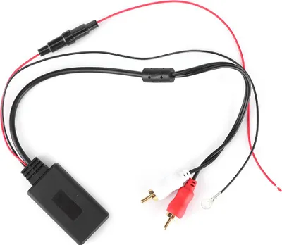 Obrázok produktu pre Univerzálny Bluetooth Aux prijímač 2 RCA -Auxin -Adaptér pre auto -Audio