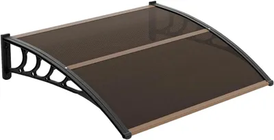 Image de Auvent de fenêtre, protection UV, joint étanche, 80120 cm