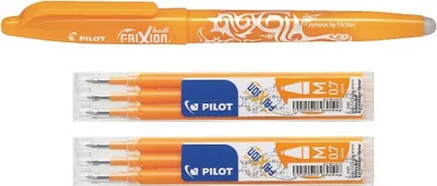 Produktbild von Pilot Frixion Ball apricot + 6 Ersatzminen 0.7 apricot